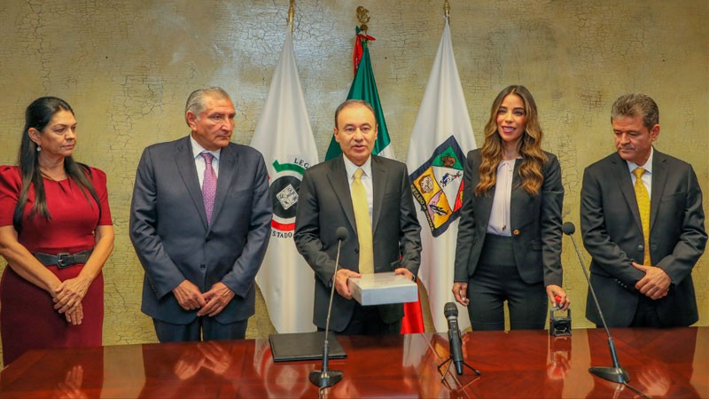 Recibe Congreso del Estado informe del Titular del Ejecutivo